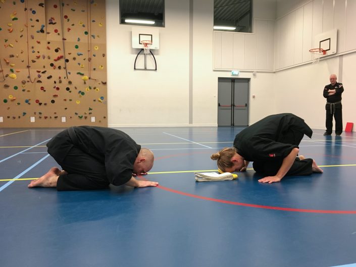 Gele band voor Auke
